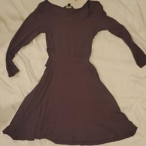 Deep purple AE dress with side openings